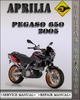 Thumbnail 2005 Aprilia Pegaso 650 Factory Service Repair Manual