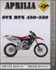Thumbnail Aprilia SXV RXV 450-550 Factory Service Repair Manual