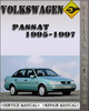 Thumbnail 1995-1997 Volkswagen Passat Factory Service Repair Manual 1996