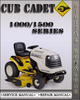 Thumbnail Cub Cadet 1000 1500 series Riding Tractor Factory Service Repair Manual