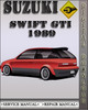 Thumbnail 1989 Suzuki Swift GTi Factory Service Repair Manual