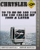 Thumbnail 1969 & Later Chrysler Outboard 70 75 80 90 105 115 120 130 135 150 Hp Factory Service Repair Manual