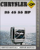 Thumbnail Chrysler Outboard 35 45 55 Hp Factory Service Repair Manual