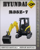 Thumbnail Hyundai R35Z-7 Crawler Excavator Factory Service Repair Manual