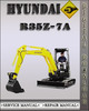 Thumbnail Hyundai R35Z-7A Crawler Excavator Factory Service Repair Manual