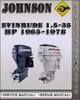 Thumbnail 1965-1978 Johnson Evinrude 1.5-35 HP Factory Service Repair Manual 1966 1967 1968 1969 1970 1971 1972 1973 1974 1975 1976 1977
