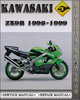 Thumbnail 1998-1999 Kawasaki ZX9R Factory Service Repair Manual