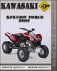 Thumbnail 2003 Kawasaki KFX700V Force Factory Service Repair Manual