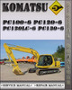 Thumbnail Komatsu PC100-6 PC120-6 PC120LC-6 PC130-6 Factory Shop Service Repair Manual