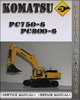 Thumbnail Komatsu PC750-6 PC800-6 Factory Shop Service Repair Manual