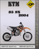 Thumbnail 2004 KTM 85 SX Factory Service Repair Manual
