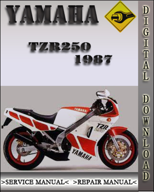 Product picture 1987 Yamaha TZR250 Factory Service Repair Manual