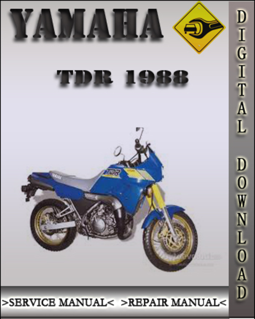 Product picture 1988 Yamaha TDR Factory Service Repair Manual