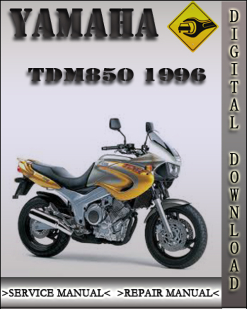 Product picture 1996 Yamaha TDM850 Factory Service Repair Manual
