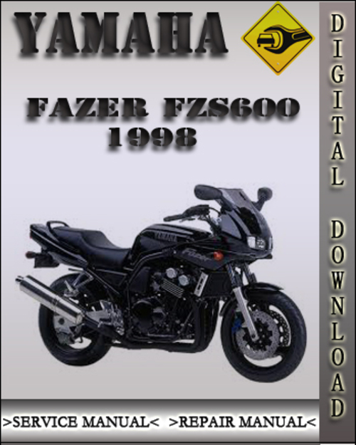 Product picture 1998 Yamaha Fazer FZS600 Factory Service Repair Manual