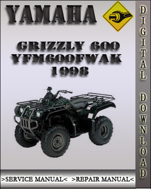 Product picture 1998 Yamaha Grizzly 600 YFM600FWAK Factory Service Repair Manual