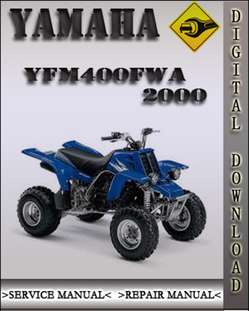 Product picture 2000 Yamaha YFM400FWA Factory Service Repair Manual