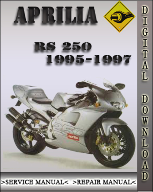 Product picture 1995-1997 Aprilia RS250 RS 250 Factory Service Repair Manual 1996