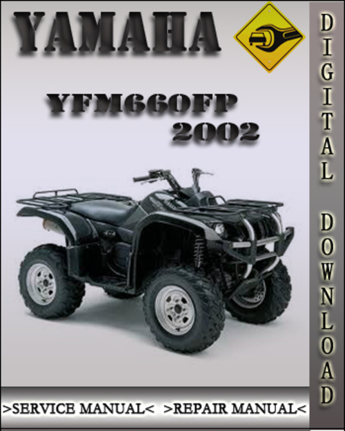 Product picture 2002 Yamaha YFM660FP Factory Service Repair Manual
