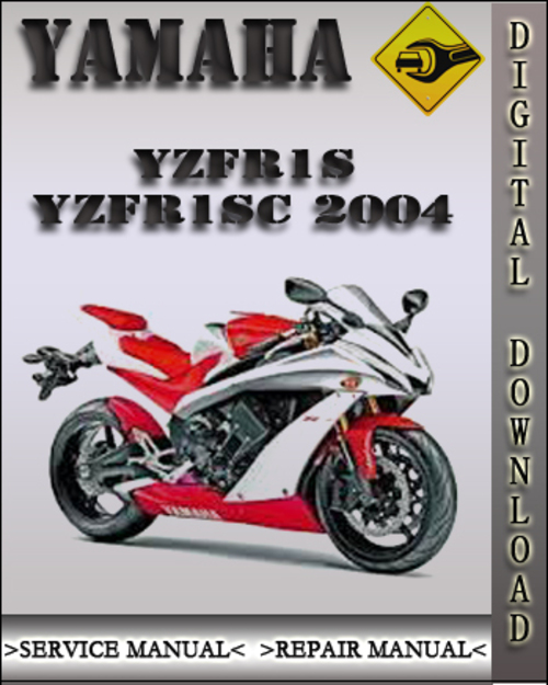 Product picture 2004 Yamaha YZFR1S YZFR1SC Factory Service Repair Manual