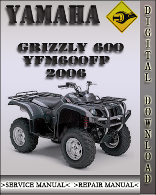 Product picture 2006 Yamaha Grizzly 660 YFM660FP Factory Service Repair Manual