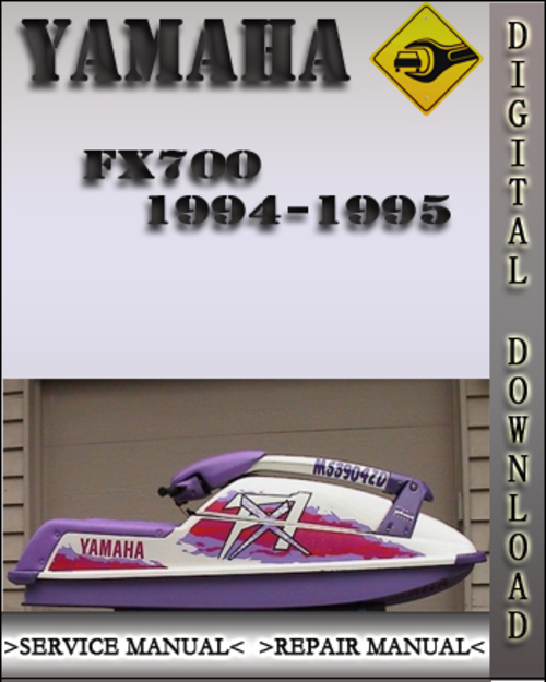 Product picture 1994-1995 Yamaha FX700 Factory Service Repair Manual