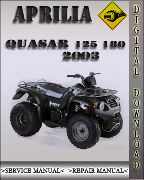 Product picture 2003 Aprilia Quasar 125 180 Factory Service Repair Manual