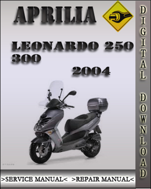 Product picture 2004 Aprilia Leonardo 250 300 Factory Service Repair Manual