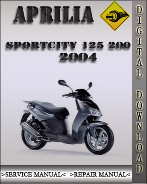 Product picture 2004 Aprilia SportCity 125 200 Factory Service Repair Manual