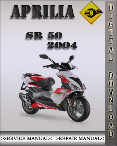 Product picture 2004 Aprilia SR50 SR 50 Factory Service Repair Manual