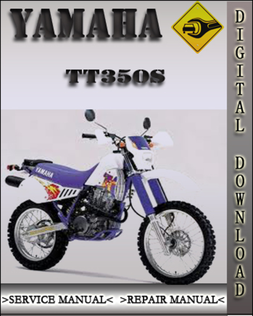 Product picture Yamaha TT350S Factory Service Repair Manual