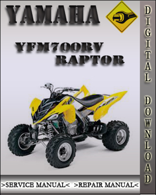 Product picture 2006 Yamaha YFM700RV Raptor Factory Service Repair Manual