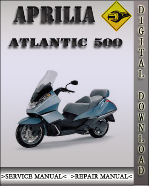 Product picture Aprilia Atlantic 500 Factory Service Repair Manual