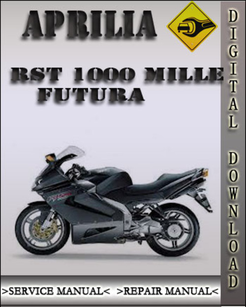Product picture Aprilia RST 1000 Mille Futura Factory Service Repair Manual