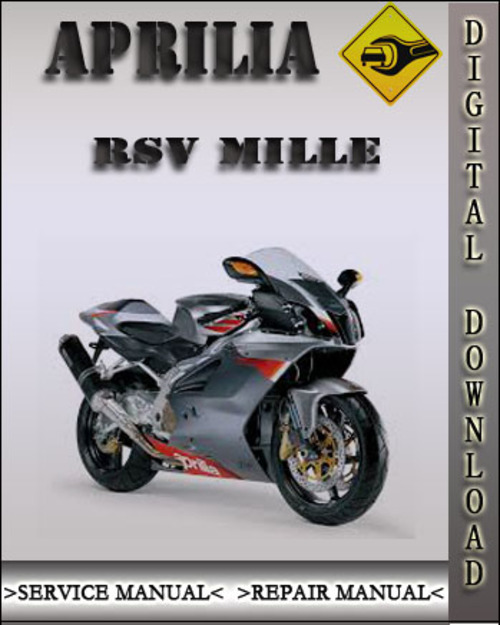 Product picture 2002 Aprilia RSV Mille Factory Service Repair Manual