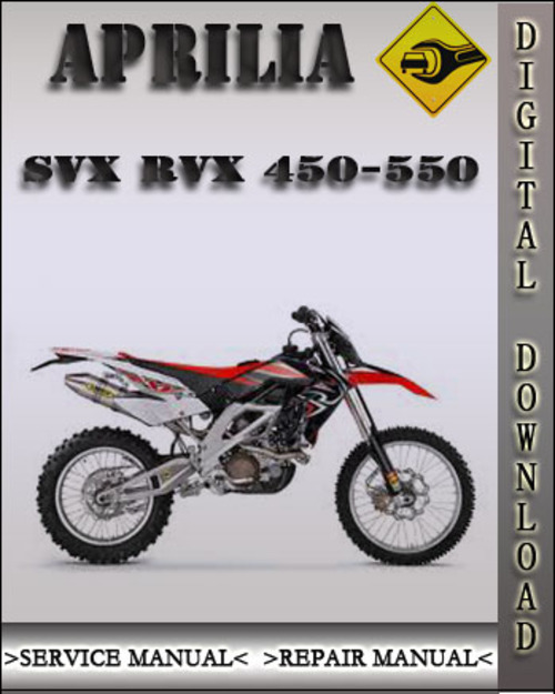 Product picture Aprilia SXV RXV 450-550 Factory Service Repair Manual