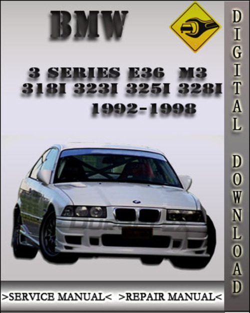 Product picture 1992-1998 BMW 3 Series E36 M3 318i 323i 325i 328i Factory Service Repair Manual 1993 1994 1995 1996 1997