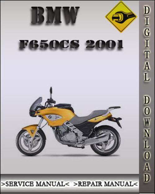 Product picture 2001 BMW F650CS Factory Service Repair Manual