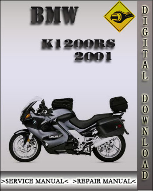 Product picture 2001 BMW K1200RS Factory Service Repair Manual