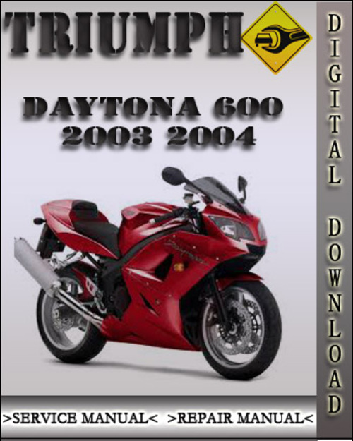 Product picture 2003 2004 Triumph Daytona 600 Factory Service Repair Manual