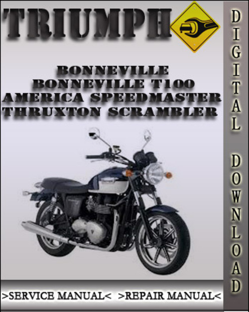 Product picture 2006-2007 Triumph Bonneville Bonneville T100 America Speedmaster Thruxton Scrambler Factory Service Repair Manual