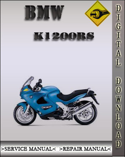 Product picture BMW K1200RS 2001 Factory Service Repair Manual