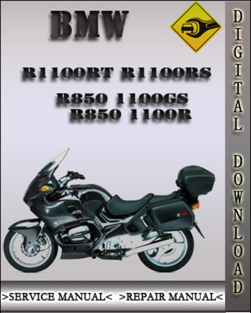 Product picture BMW R1100RT R1100RS R850 1100GS R850 1100R Factory Service Repair Manual