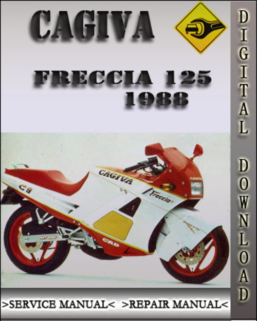 Product picture 1988 Cagiva Freccia 125 Factory Service Repair Manual