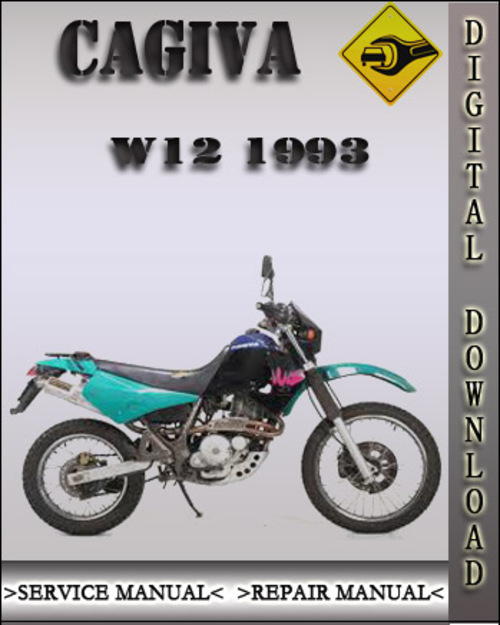 Product picture 1993 Cagiva W12 Factory Service Repair Manual