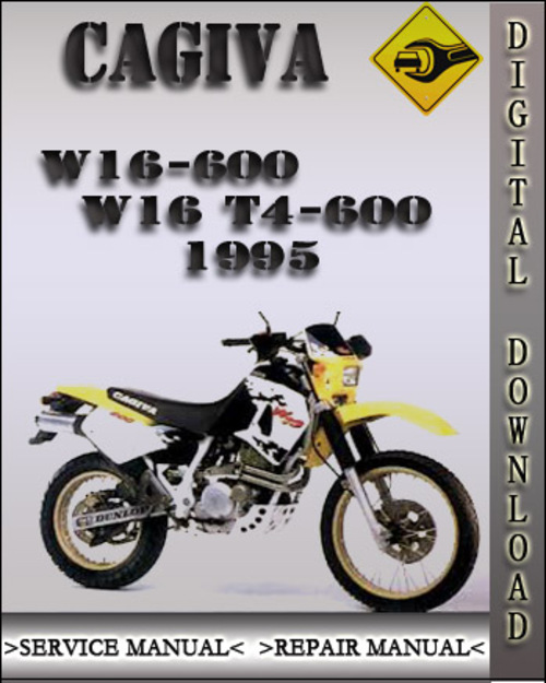 Product picture 1995 Cagiva W16-600 W16 T4-600 Factory Service Repair Manual