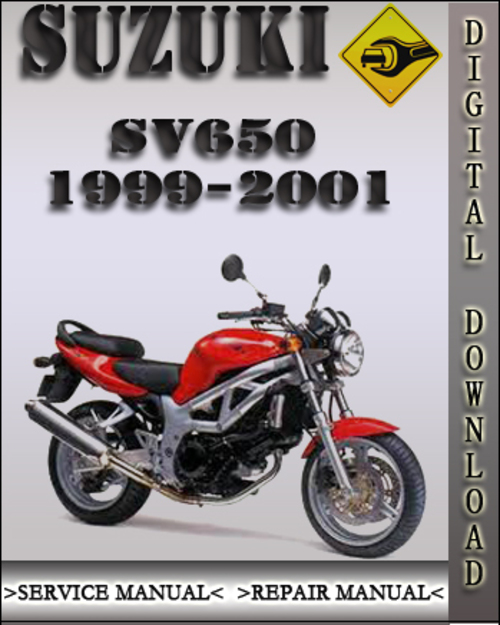 Product picture 1999-2001 Suzuki SV650 Factory Service Repair Manual 2000