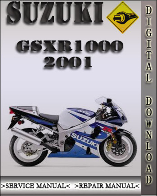Product picture 2001 Suzuki GSXR1000 Factory Service Repair Manual