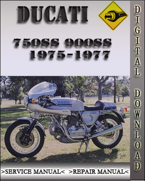Product picture 1975-1977 Ducati 750SS 900SS Factory Service Repair Manual 1976