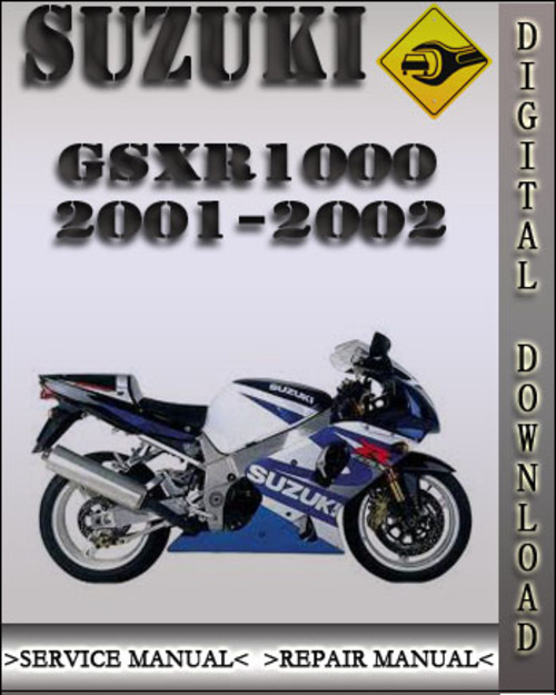 Product picture 2001-2002 Suzuki GSXR1000 Factory Service Repair Manual